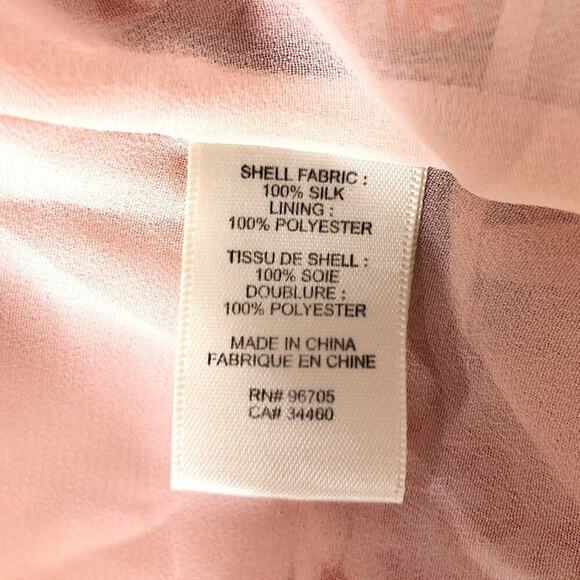 Rebecca Taylor Provence Block Dress Silk Sleeveless Floral Red Combo Size 2 - Picture 9 of 12